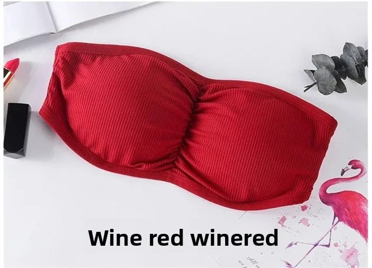 Seamless Strapless Bra Yoga Sports Bra