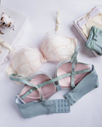 Cute Butterfly Embroidered Adjustable Strap