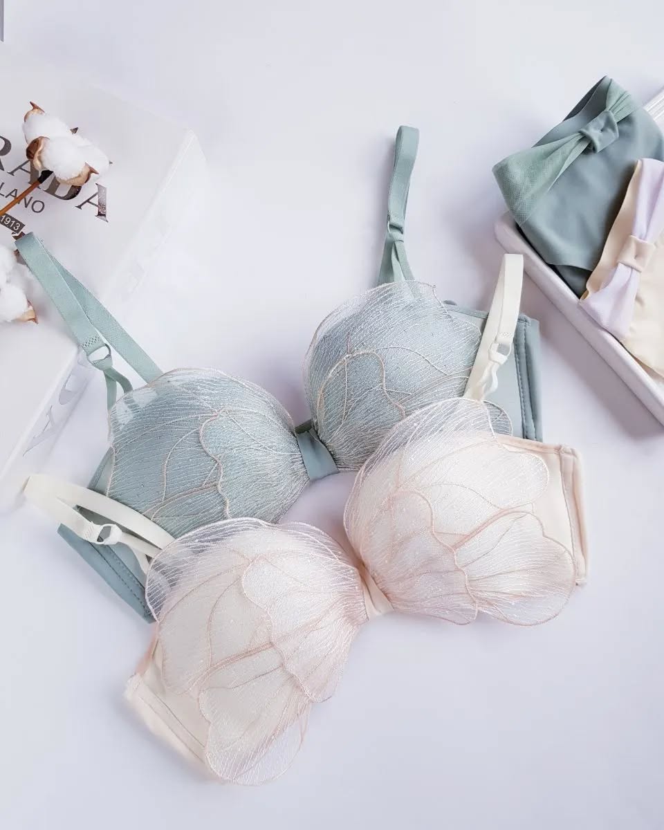 Cute Butterfly Embroidered Adjustable Strap